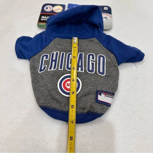 Chicago Cubs Dog Shirt- Blue and Gray - Picture 10 of 10